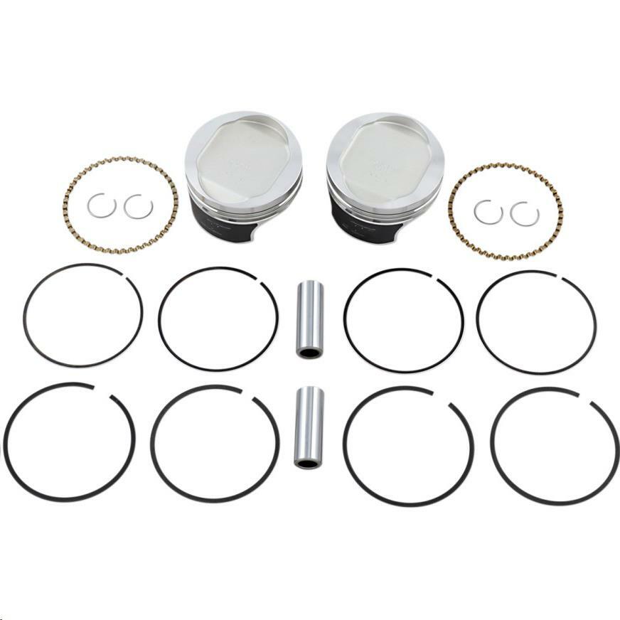 Wiseco - K0213PS - Tracker Series Piston Kit (1200cc, Reverse Dome), Standard...