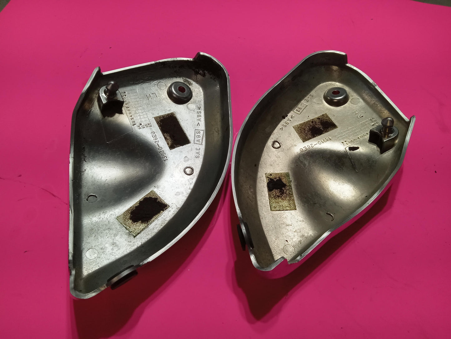 1995 SUZUKI BANDIT 600 OEM SILVER COVER PANEL SET