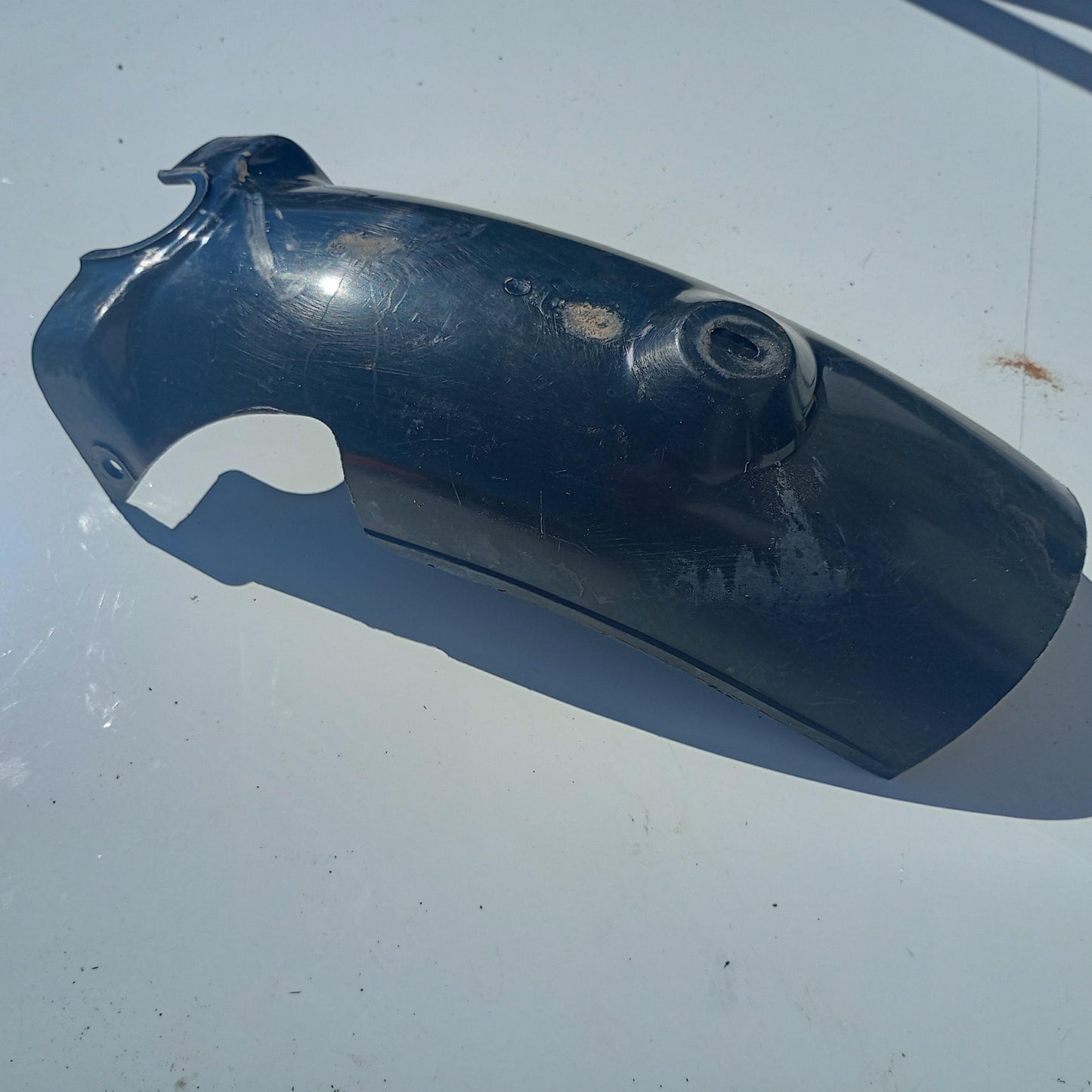 1980 YAMAHA MX100 BLACK OEM FENDER COWL FAIRING