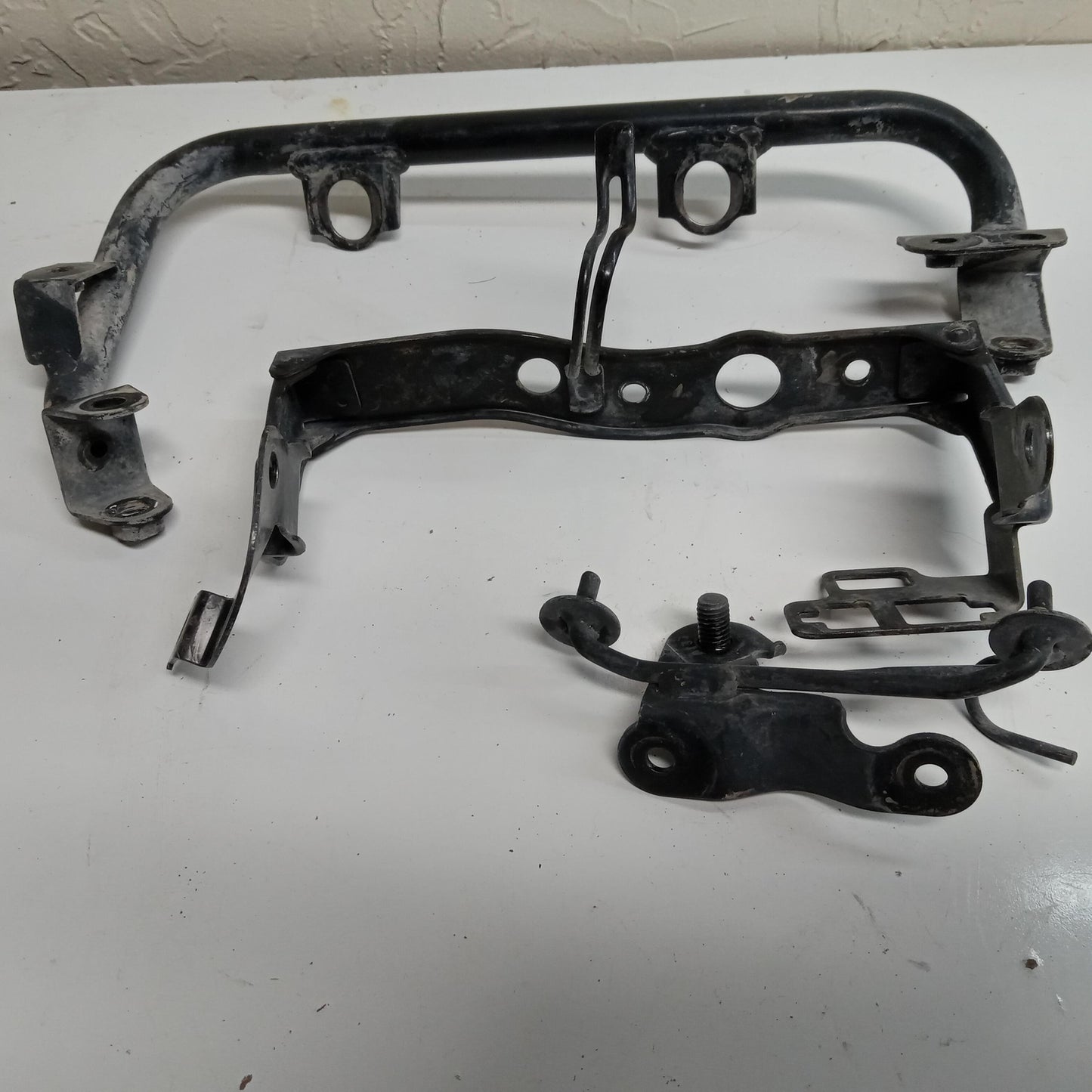 1991 HONDA XR250L OEM FRONT BRACKET MOUNT ASSORTMENT