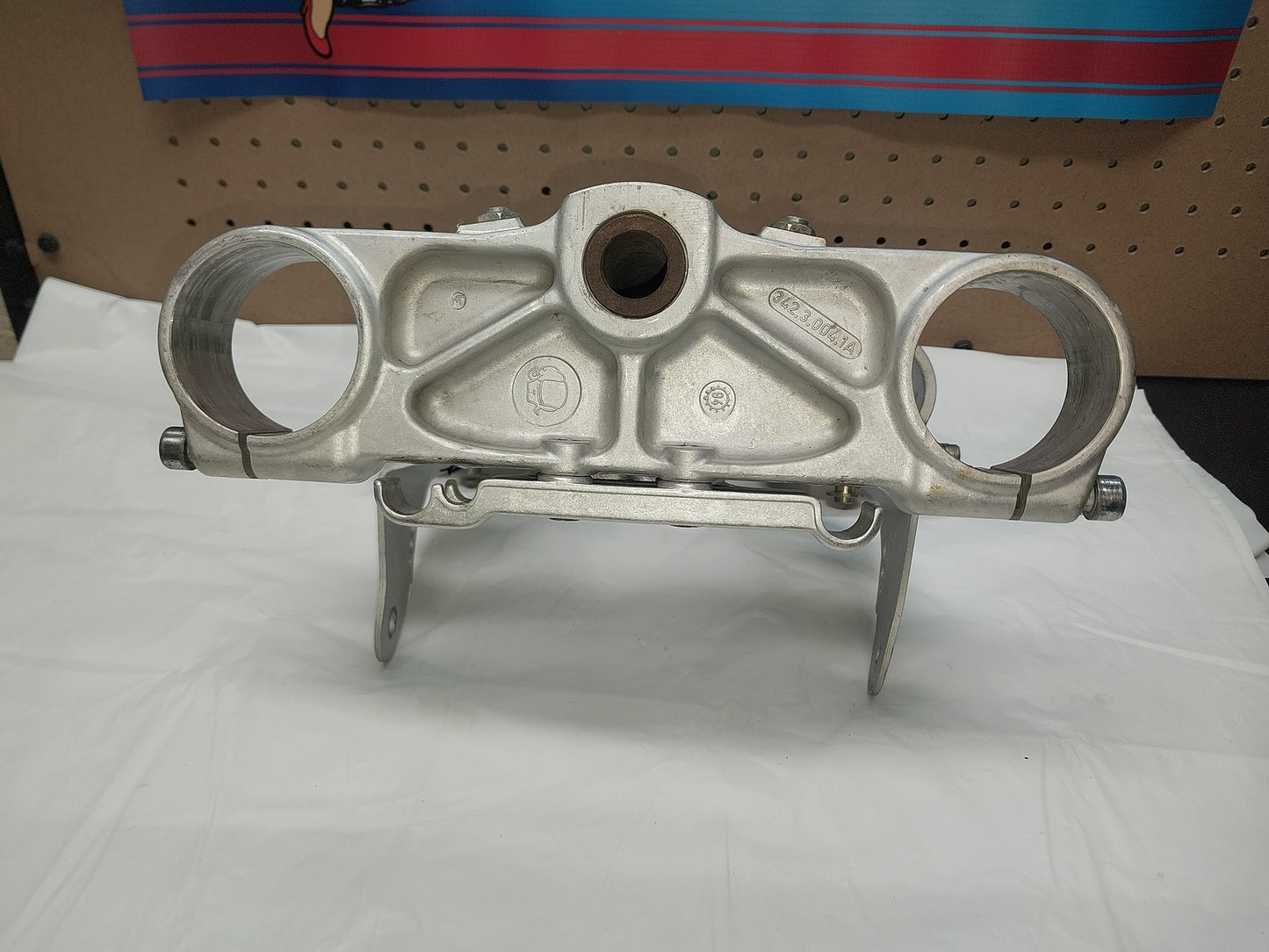 1994 DUCATI M900 M Lower AND UPPER Triple Tree Steering Stem Clamp Mount