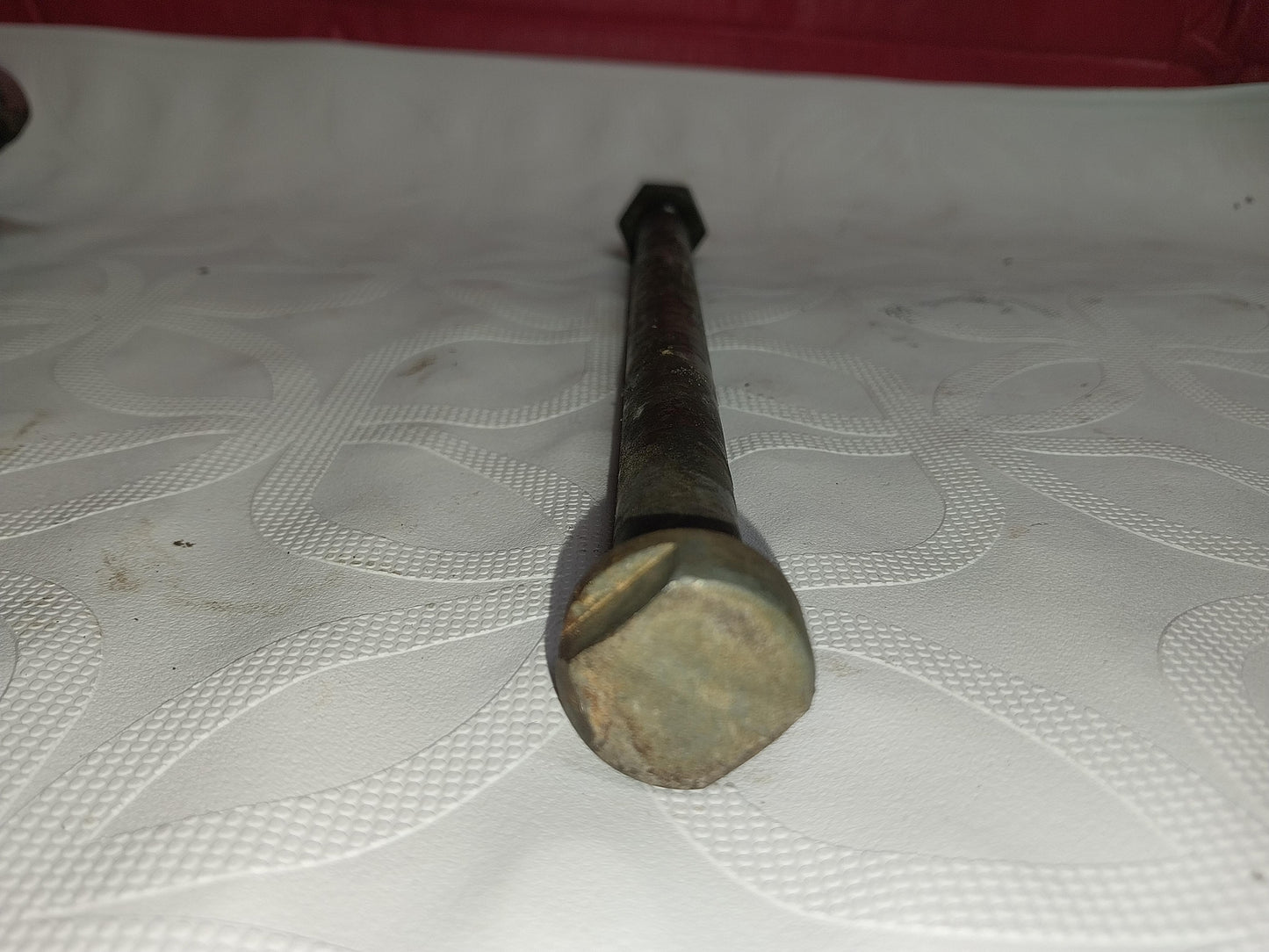 1976 KAWASAKI KE175 OEM FRONT WHEEL RIM AXLE PIVOT BOLT