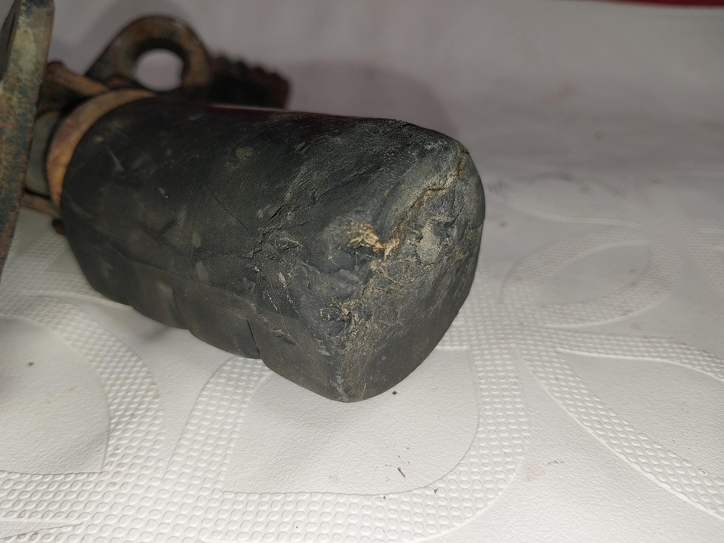 1976 KAWASAKI KE175 OEM RIGHT REARSET BRAKE FOOT PEDAL and peg