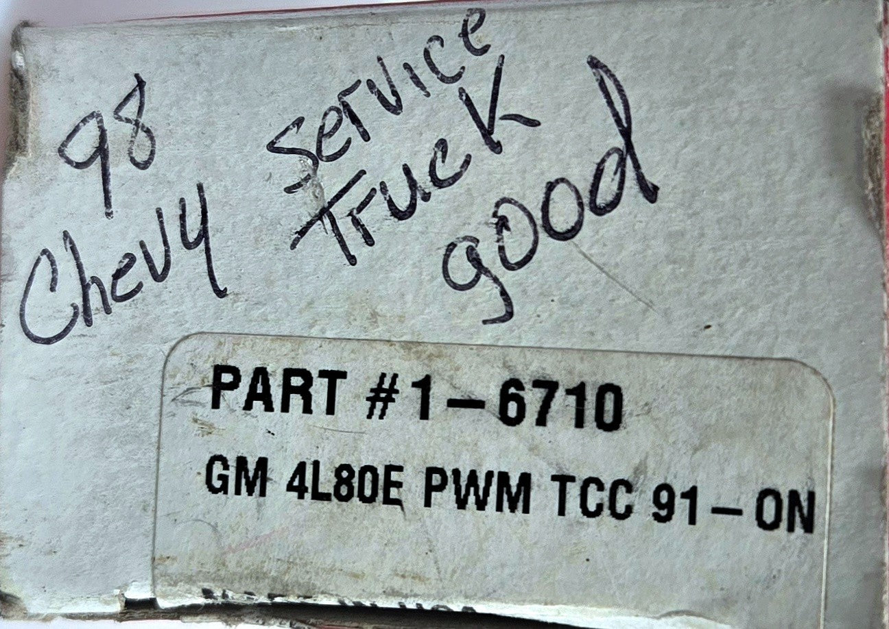 GM 4L80E Automatic Transmission TCC PWM Solenoid