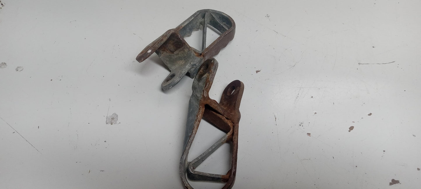 1996 HONDA CR80R OEM LEFT RIGHT FOOT RESTS PEGS