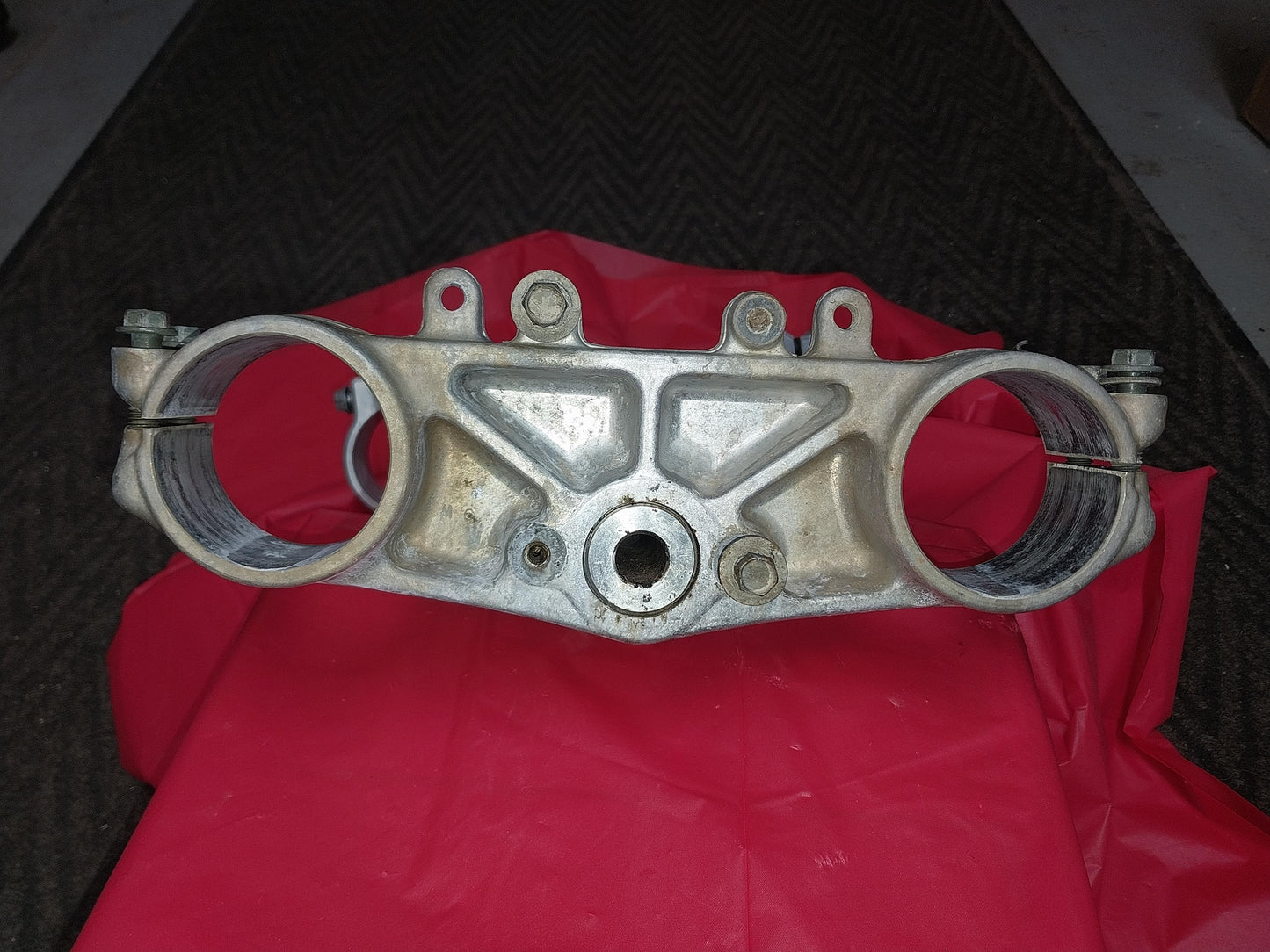 2003 YAMAHA YZ250F FRONT FORKS LOWER UPPER TRIPLE TREE STEM CLAMP