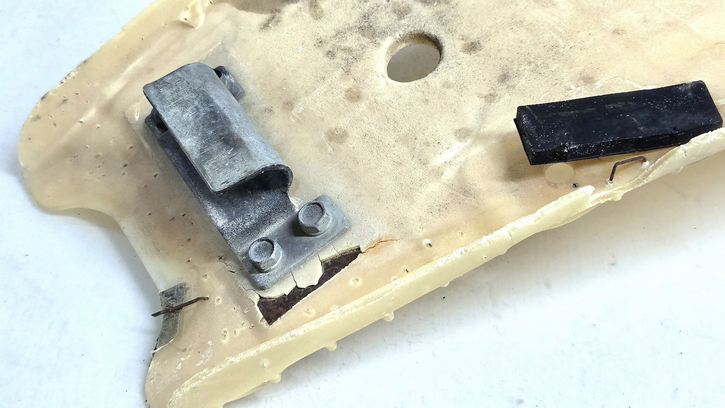 OEM 1979 1980 Suzuki PE250 Seat Pan and Brackets