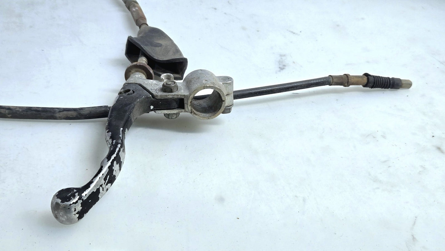 OEM 1979 1980 Suzuki PE250 Brake Lever and Brake Line