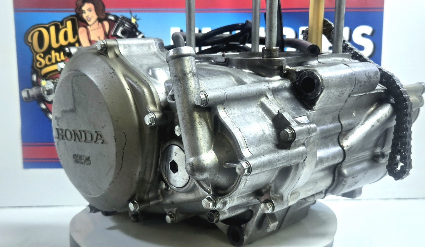2008 Honda CRF450R Complete Lower End with Stator and Clutch Assembly