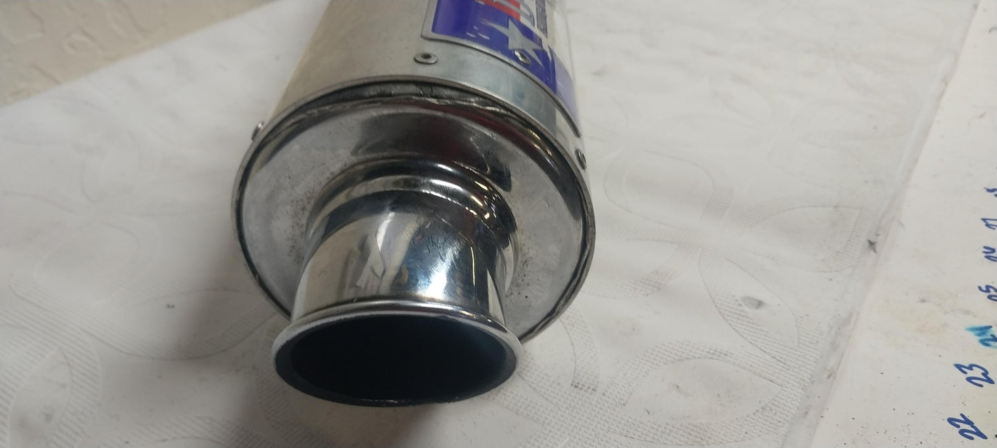 1995 SUZUKI  BANDIT 600 ALUMINUM EXHAUST PIPE MUFFLER SLIP ON CAN SILENCER