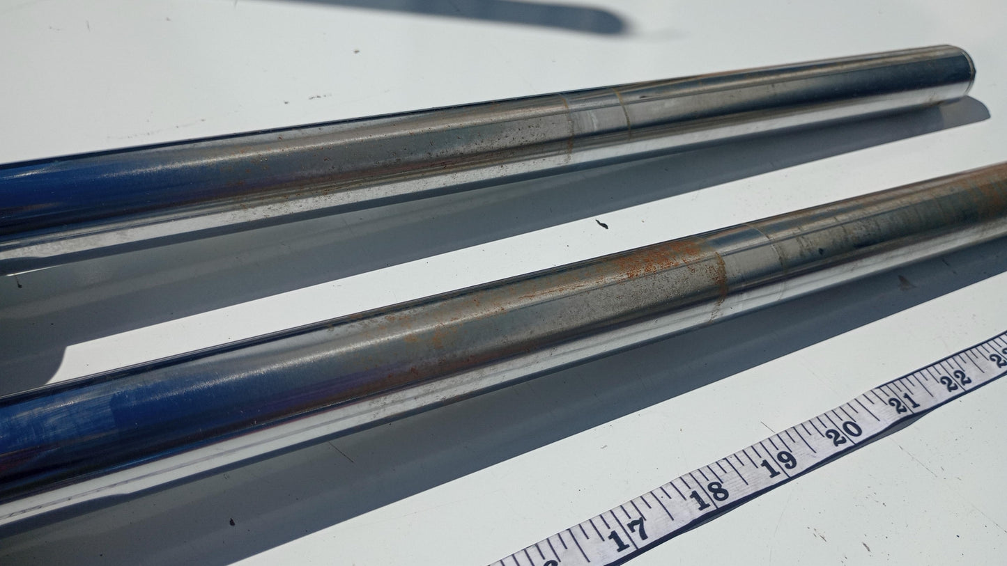 1980 YAMAHA MX100 OEM RIGHT LEFT FRONT SUSPENSION FORKS SHOCKS