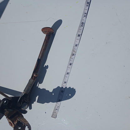1980 YAMAHA MX100 OEM KICKSTAND SIDE KICK STAND with pedals and mount 