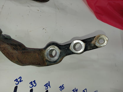 1994 HONDA XR250L LEFT RIGHT FOOT RESTS PEGS 