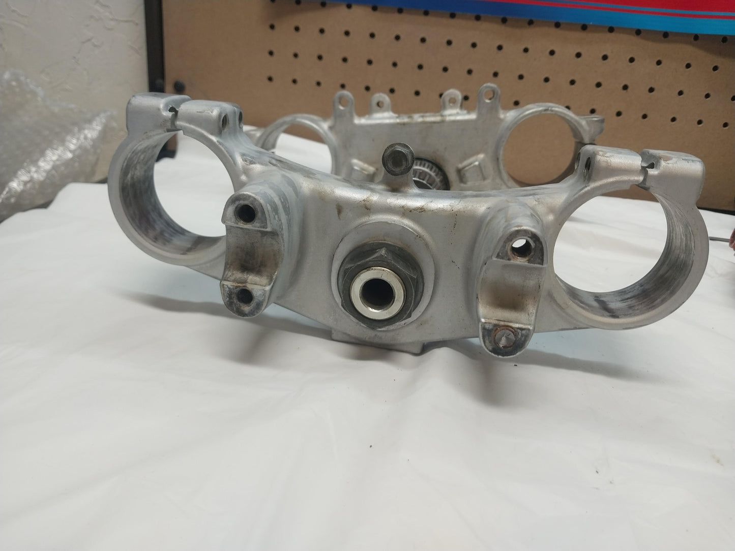 2002 YAMAHA YZ250F FRONT FORKS LOWER UPPER TRIPLE TREE STEM CLAMP