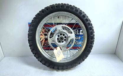 OEM 03 to 07 2005 Honda CR85 Rear Wheel w/ Tire 90x100x16