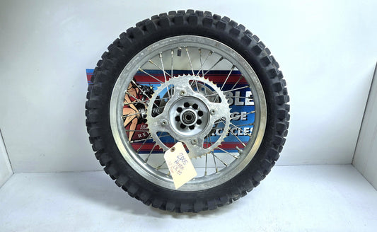 OEM 03 to 07 2005 Honda CR85 Rear Wheel w/ Tire 90x100x16