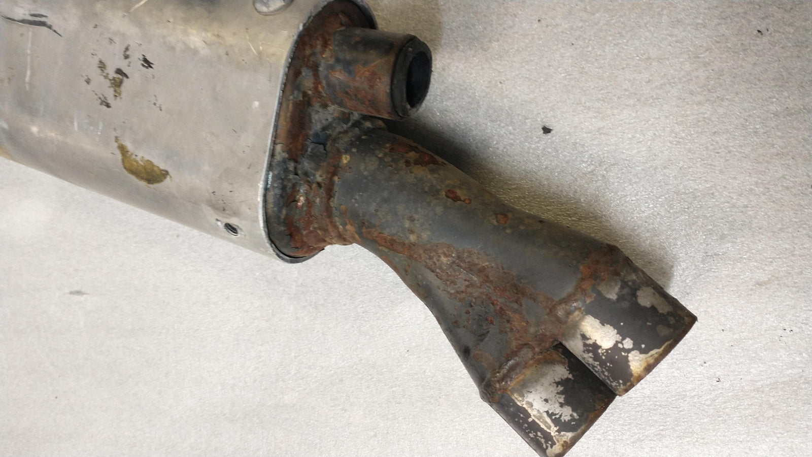 1993 HUSABERG FE501 OEM MUFFLER EXHAUST SILENCER SLIP ON PIPE