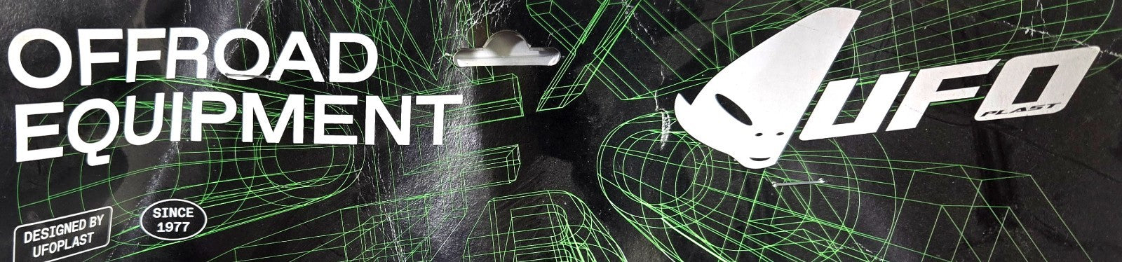 UFO Plastics - HO03627-001 - Rear Fender, Black