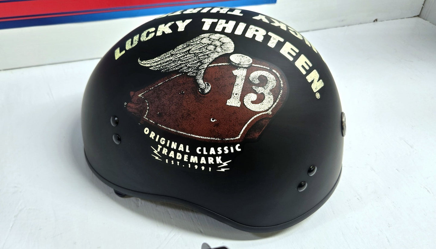 Torc Lucky Thirteen Gently Used Helmet, Size Large