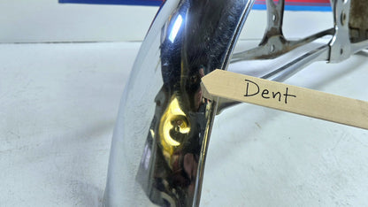 OEM Yamaha CS3C Front Fender 1970 Chrome
