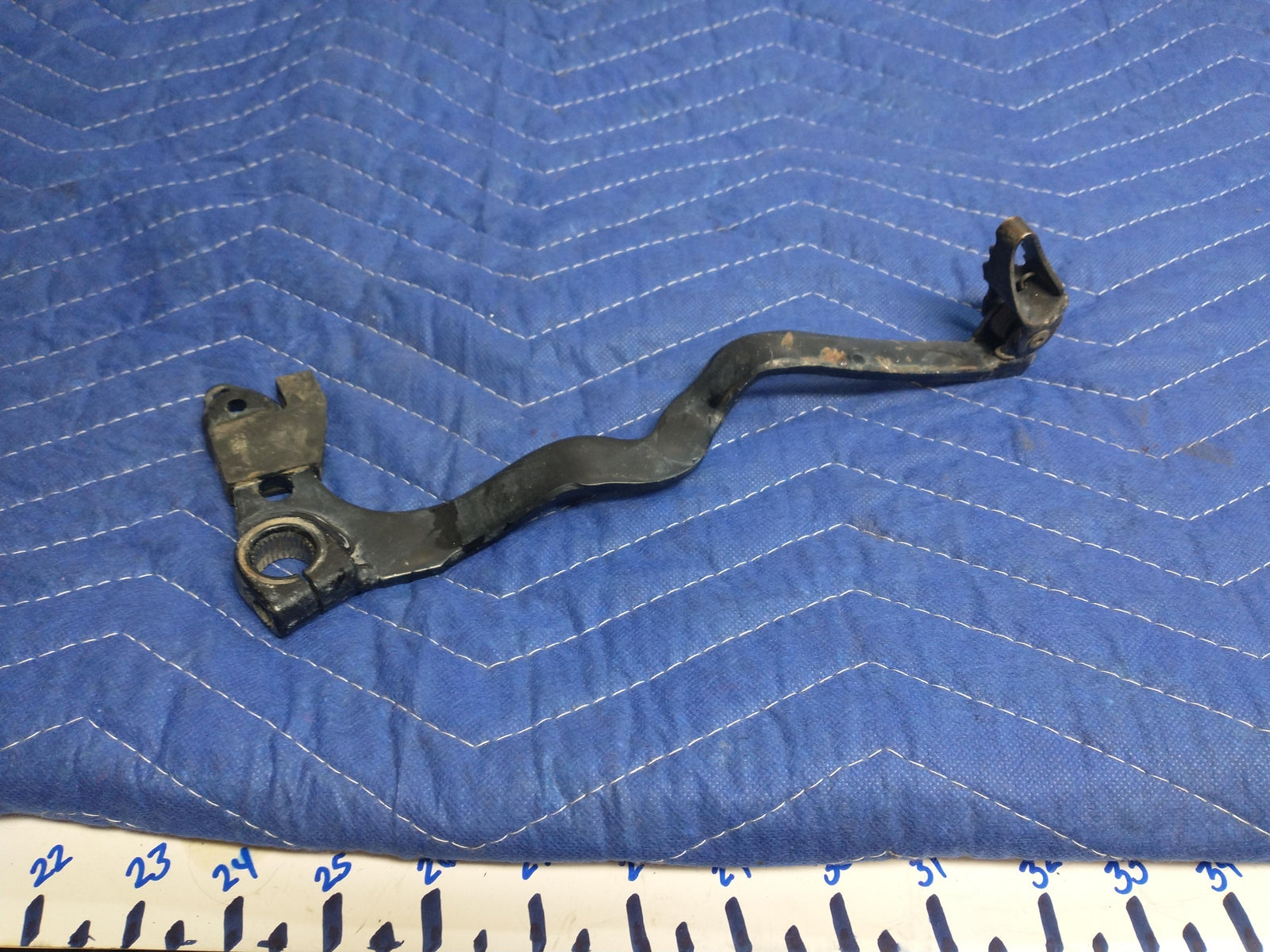 1994 HONDA XR250L OEM RIGHT REARSET BRAKE FOOT PEDAL