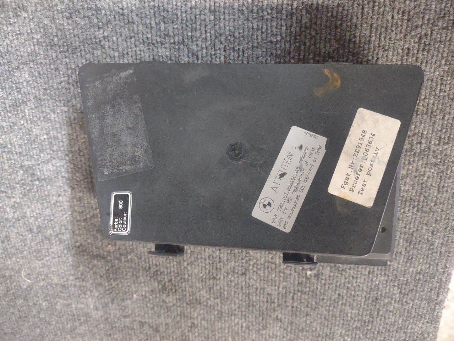 2004 Bmw R 1150 RT Fuse Box Panel With Fuses And Relays