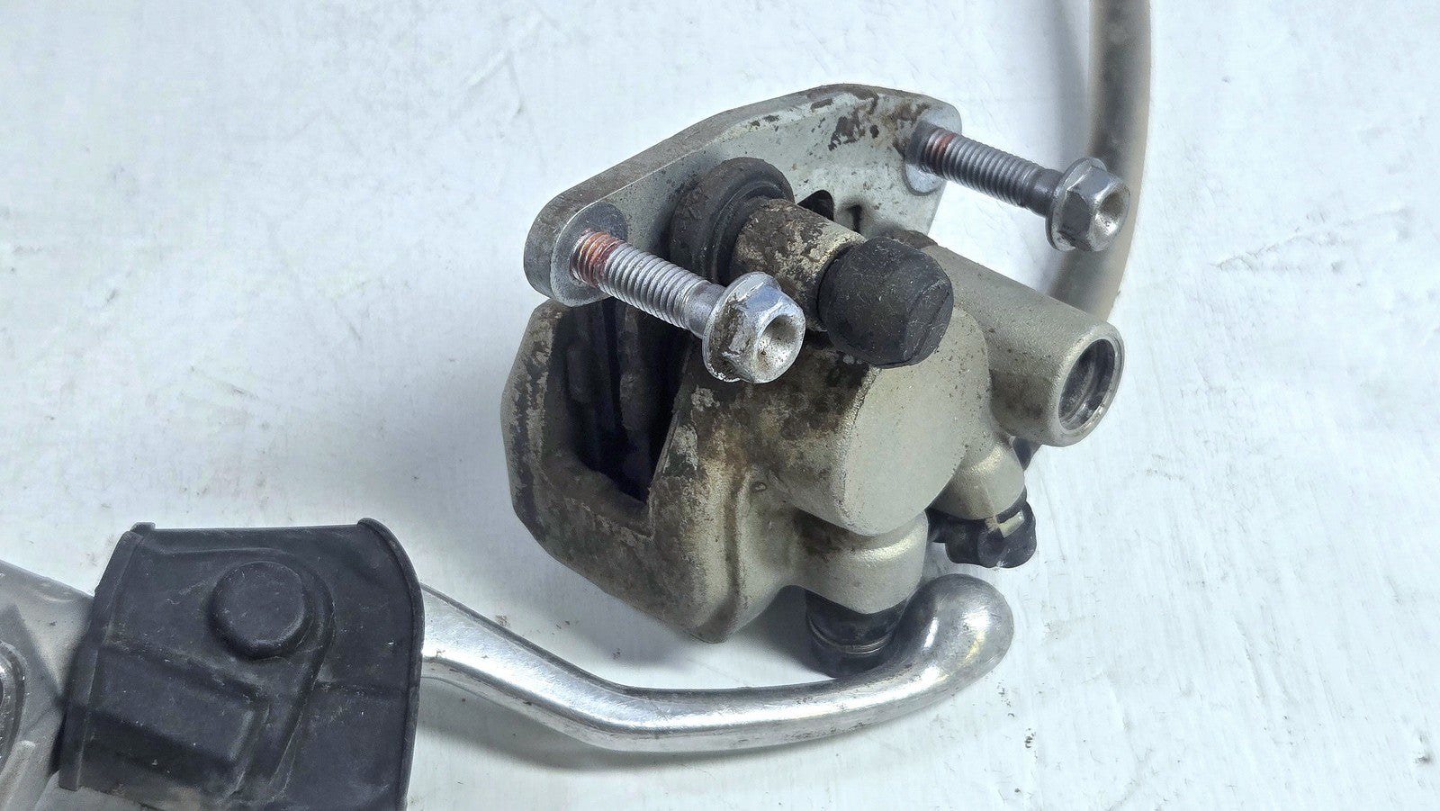 03 to 07 2005 Honda CR85 Brake Assembly with Master Cylinder, Line, and Caliper
