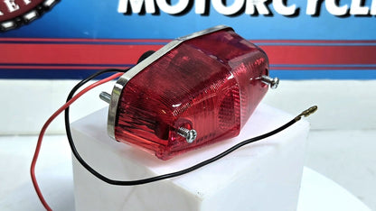 GENUINE Wassell Brand Lucas Style Motorcycle Tail Light WW19379
