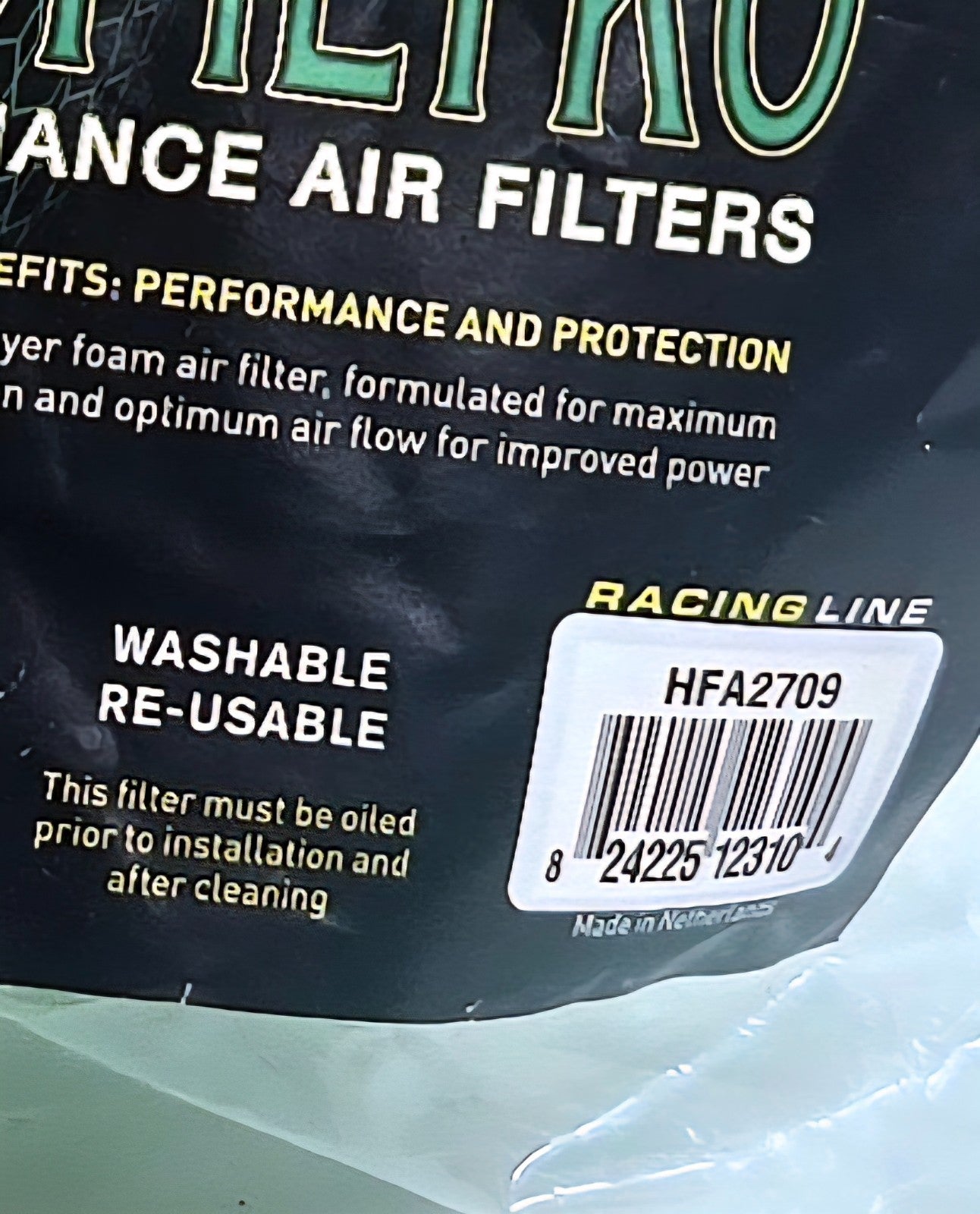 HiFlo - HFA2709 - Air Filter, Racing Line