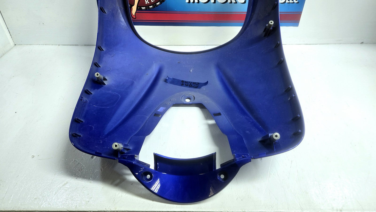 04-09 Yamaha XC125 Front Fender Fairing Cowling Blue OEM EXCELLENT condition