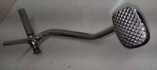 1981 HONDA Passport C70 CHROME RIGHT REARSET BRAKE FOOT PEDAL