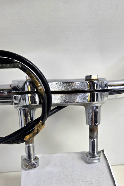 Harley-Davidson Flathead/Panhead/Shovelhead OEM Handlebars w/ Mount