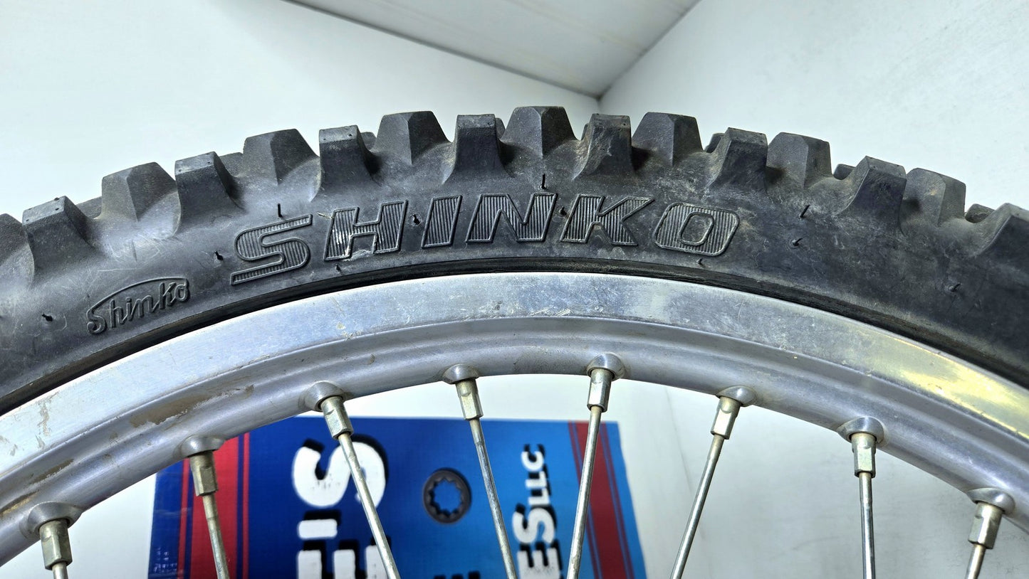 OEM 04 to 08 2004 Honda CRF250X Front Wheel Assembly Front Tire Shinko