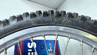 OEM 04 to 08 2004 Honda CRF250X Front Wheel Assembly Front Tire Shinko