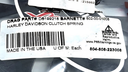 Barnett Harley-Davidson Clutch Spring PN DS-199218