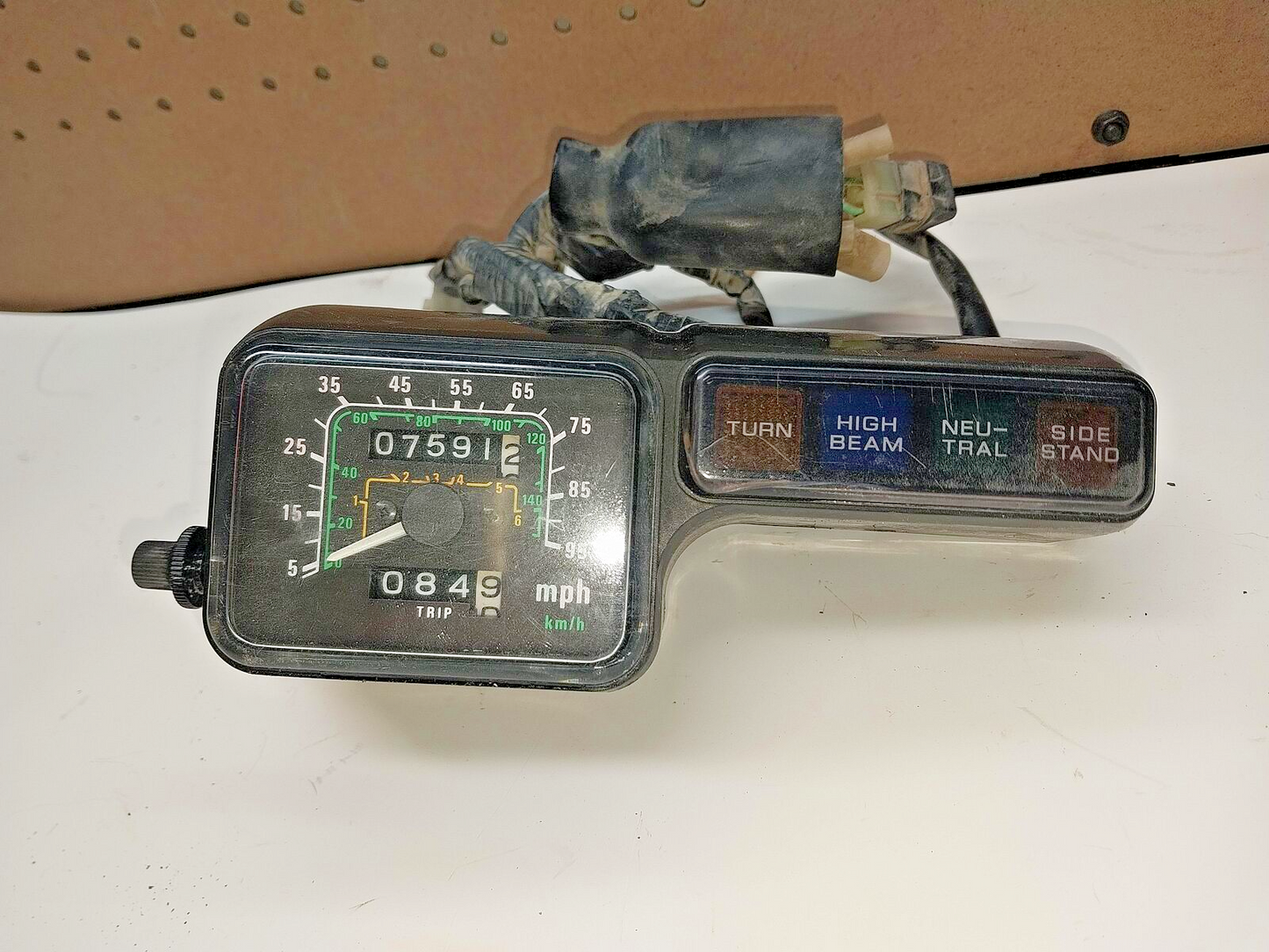 1994 HONDA XR250L Speedometer Speedo Gauge Indicator Lights Odometer