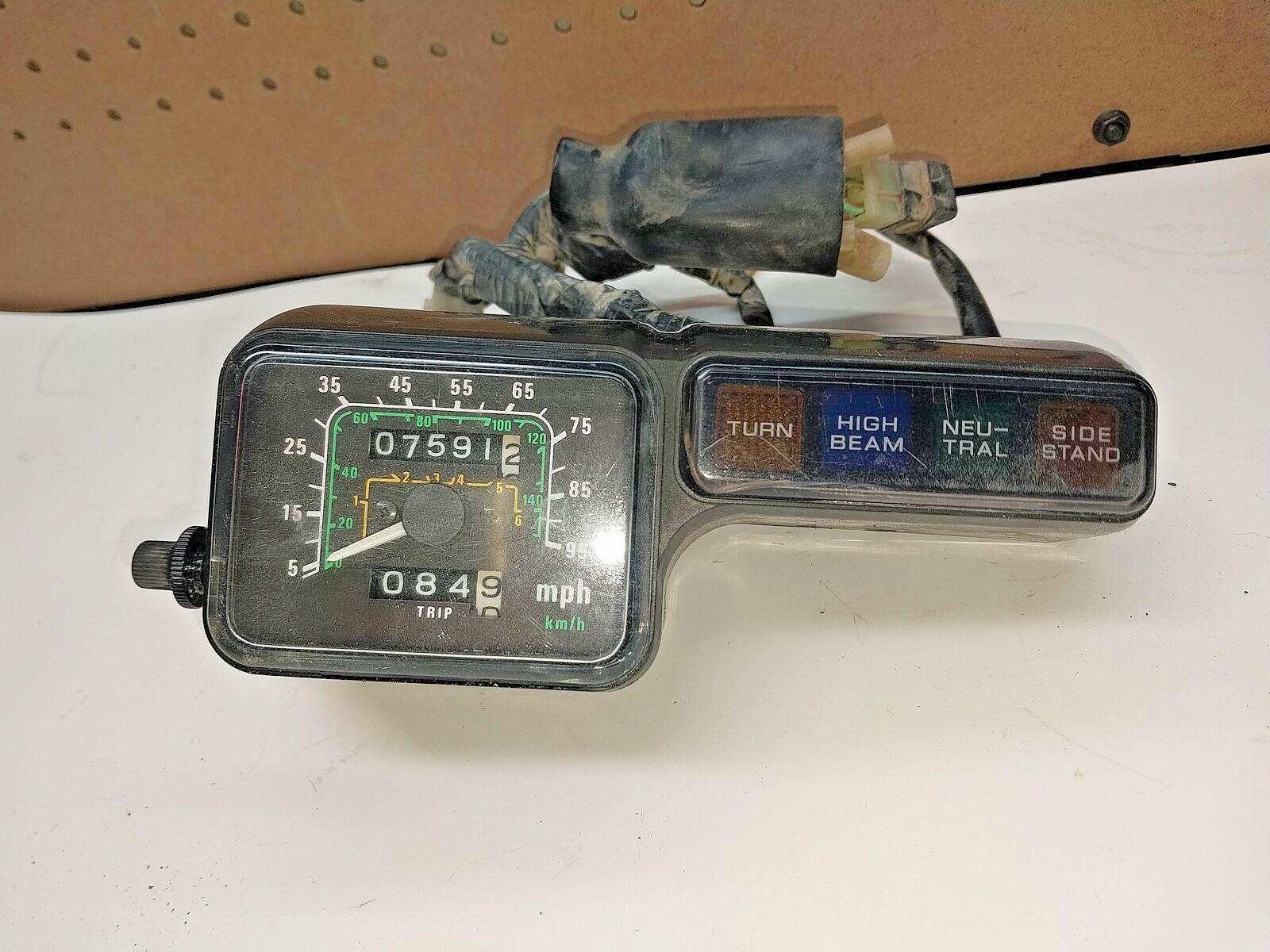 1994 HONDA XR250L Speedometer Speedo Gauge Indicator Lights Odometer