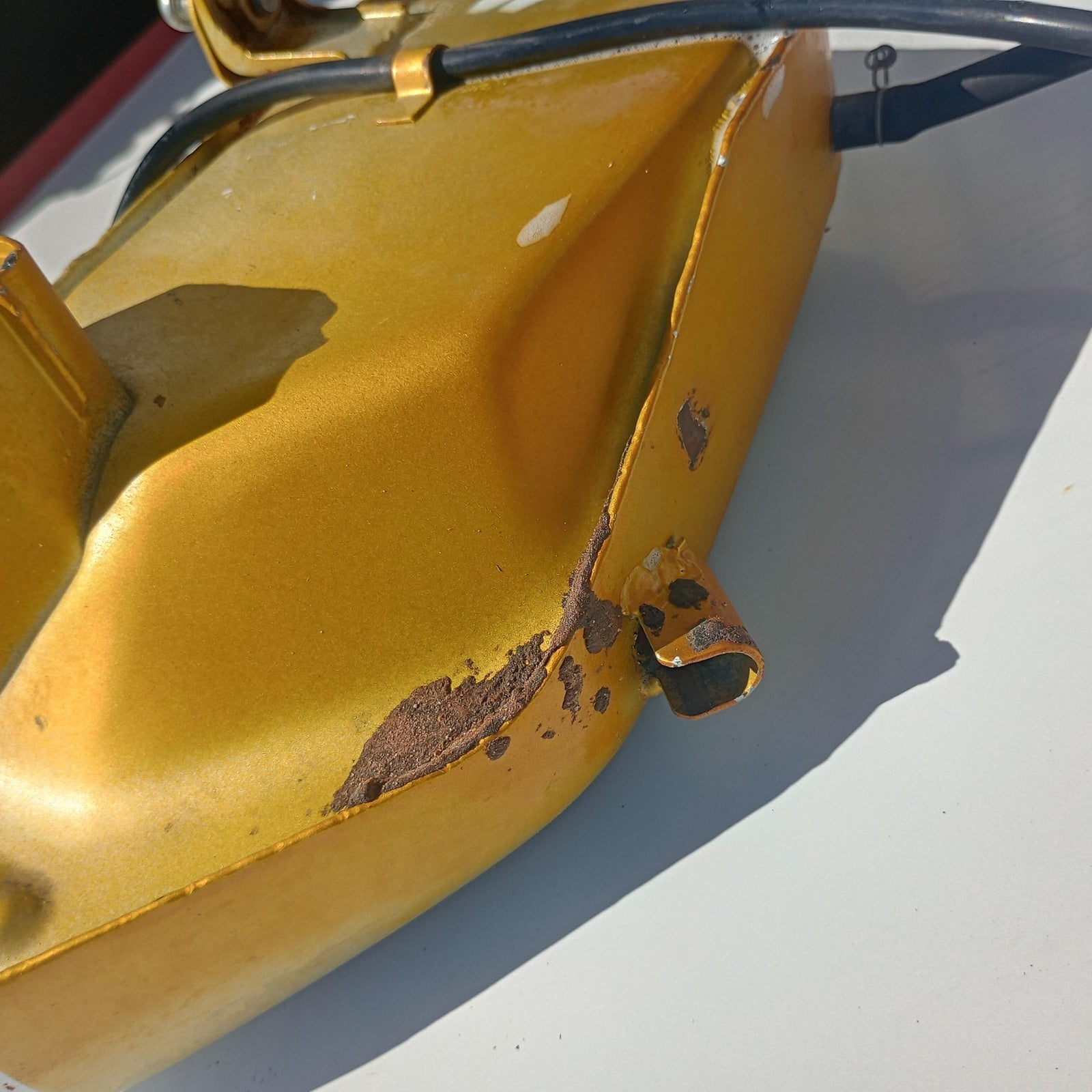 1980 YAMAHA MX100 OEM oil tank  