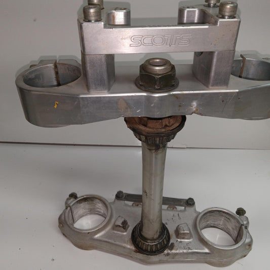 YAMAHA 01-04 WR250F 2003 2004 WR450F OEM FRONT FORKS LOWER UPPER TRIPLE TREE