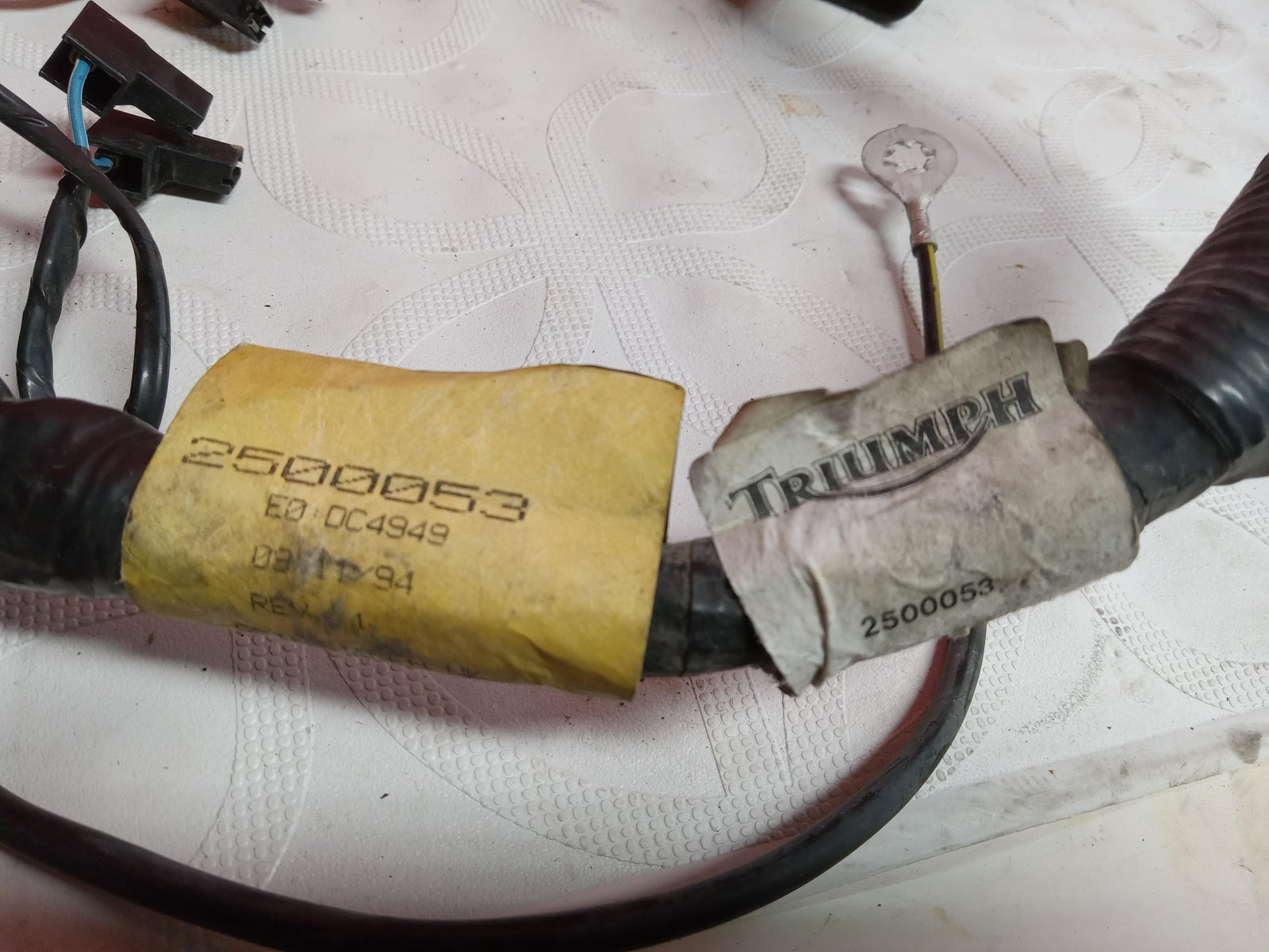 1995 TRIUMPH THUNDERBIRD OEM MAIN ENGINE WIRING HARNESS MOTOR WIRE LOOM