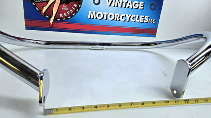OEM Harley-Davidson Chrome Front Engine Guard for 1958 to Early 1979 FL Models
