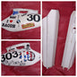 1998 YAMAHA YZ400 OEM WHITE  SIDE FAIRING COWL FAIRING COVER