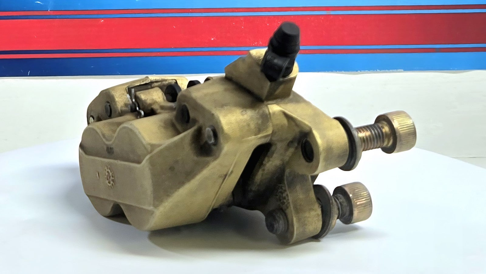 OEM 1994 Ducati M900 Monster Left Front Brake Caliper With Bolts And Brake Pad