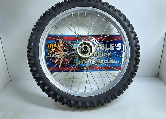 OEM 04 to 08 2004 Honda CRF250X Front Wheel Assembly Front Tire Shinko