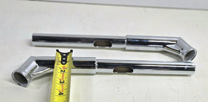 HANDLEBAR CALIBARZ 12" APES ADJUSTABLE 1-1/4" CHROME HARLEY  BAGGER CHOPPER