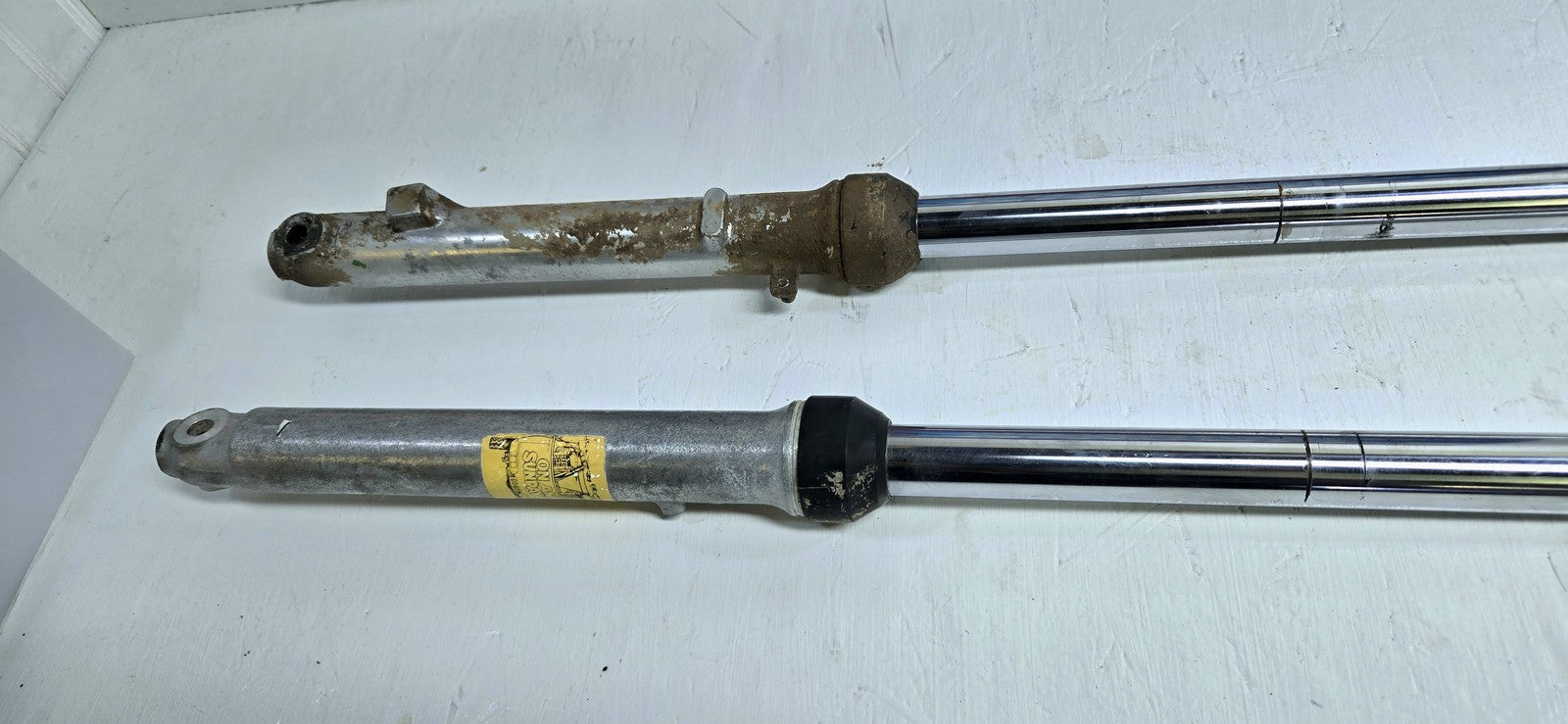 1979 1980 Suzuki RM60 Fork Tubes Front Suspension