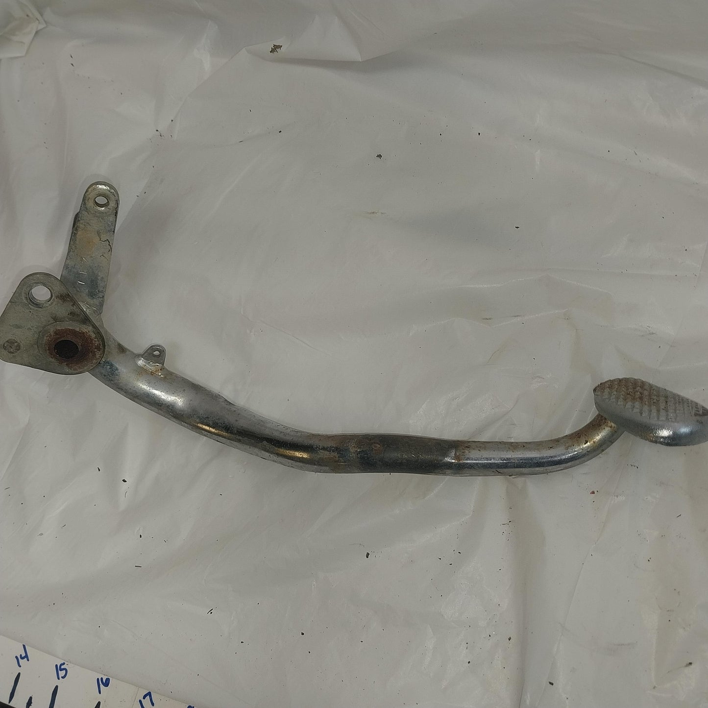 1972 HONDA CT90 OEM RIGHT REARSET BRAKE FOOT PEDAL