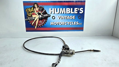 OEM 1979 1980 Suzuki PE250 Brake Lever and Brake Line