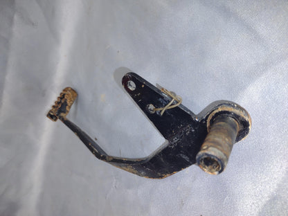1971 ORIGINAL  KAWASAKI F8 RIGHT REARSET BRAKE FOOT PEDAL