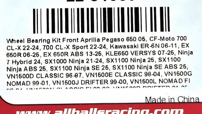 AllBalls Front Wheel Bearing Kit 22-51389 PFT30-02T